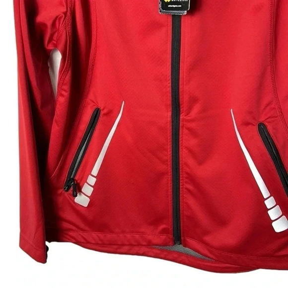 WHITERIDGE Ladies size large performance, soft Shell red lightweight jacket . - Picture 3 of 13